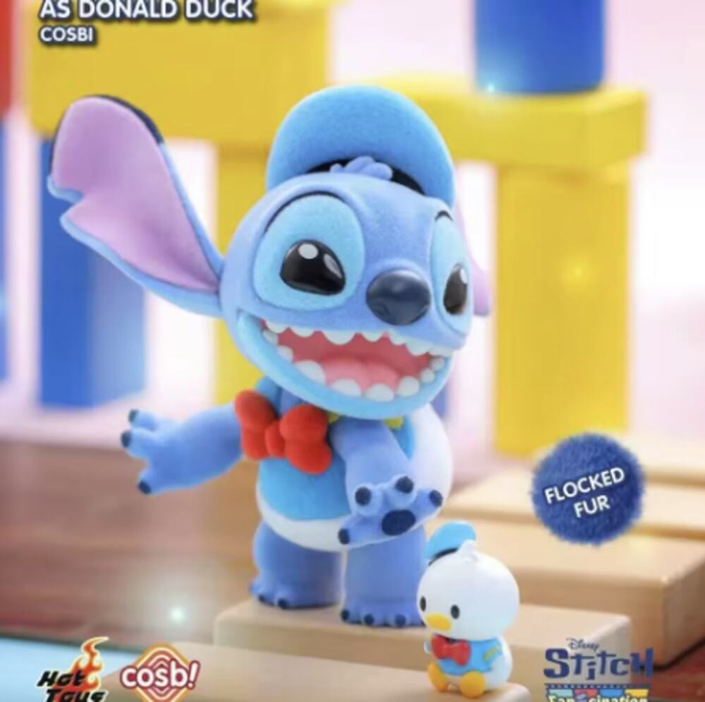 Disney x Cosbi x Mickey & Friends Fancination, Donald Duck Stitch Figure - New
